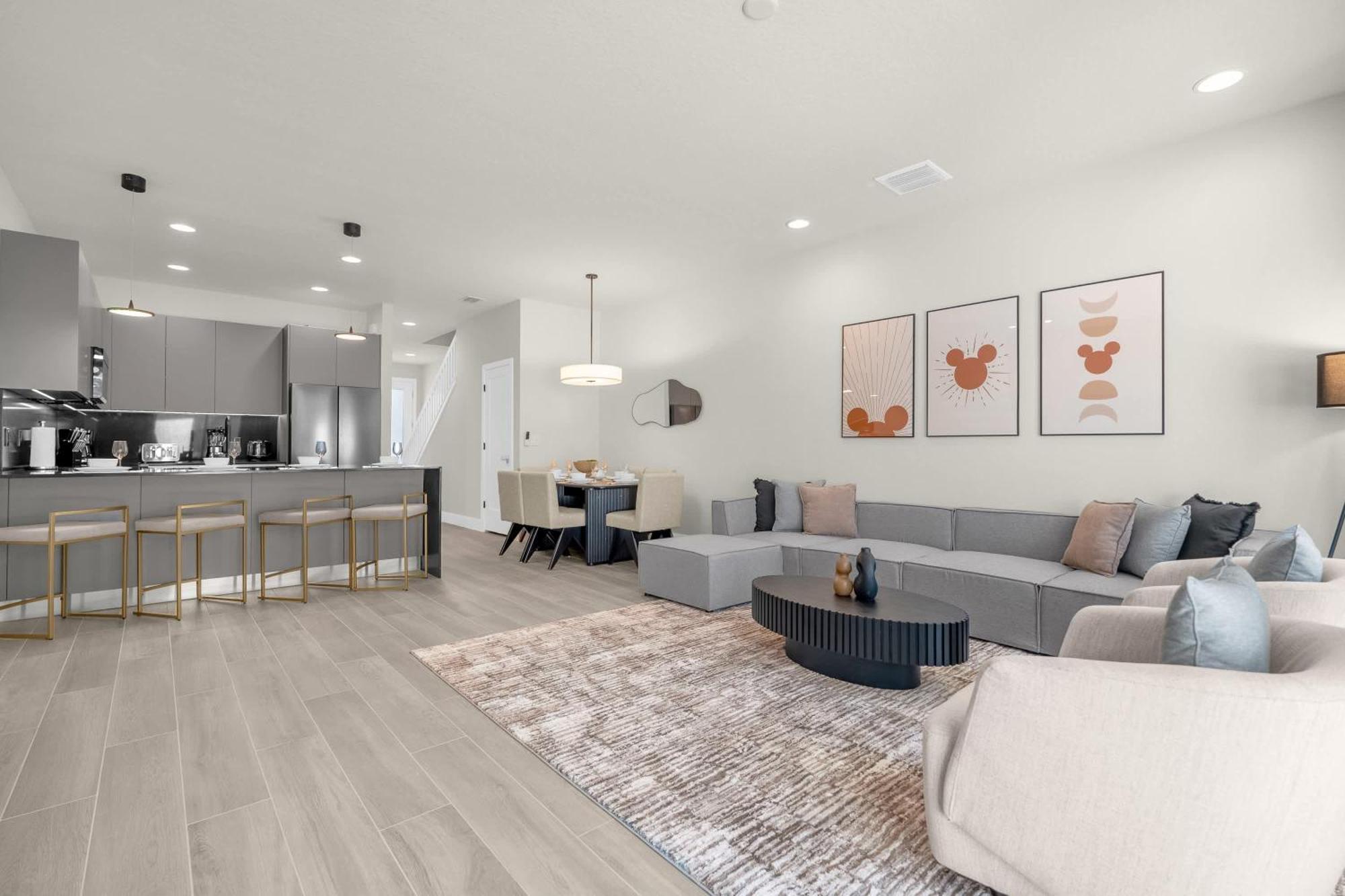 Upstay - Modern Family Townhouse W Private Pool Orlando Exteriör bild