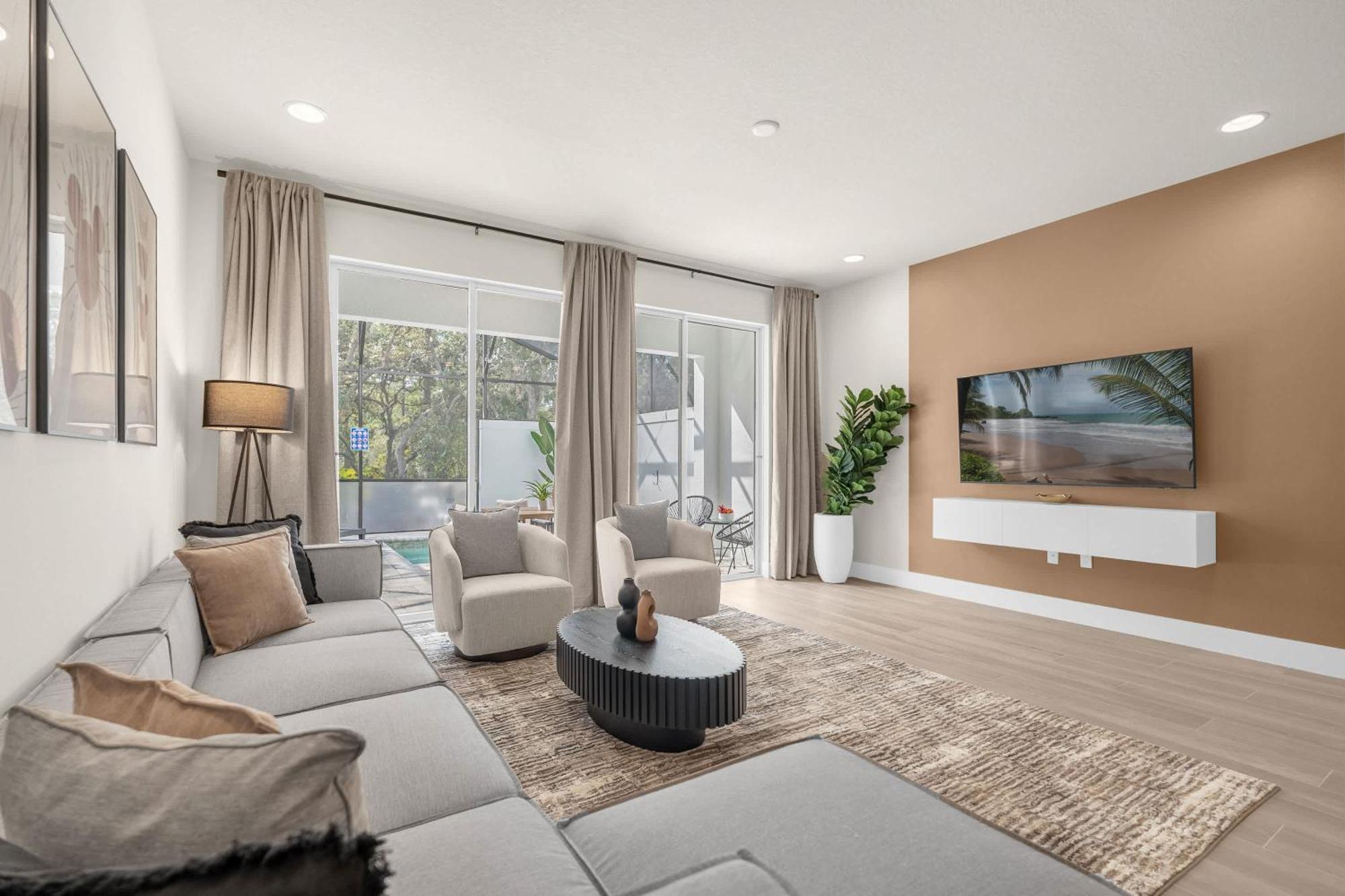 Upstay - Modern Family Townhouse W Private Pool Orlando Exteriör bild